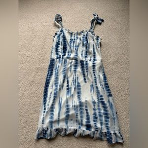 Japna Blue and White Dress